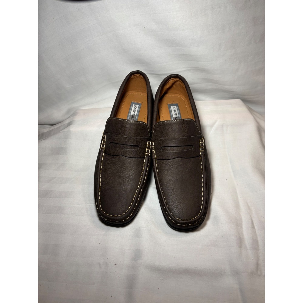 Joseph Allen‎ Mens Brown Liam Penny Loafer Driving Shoes JA80463 Size 9.5 Brown